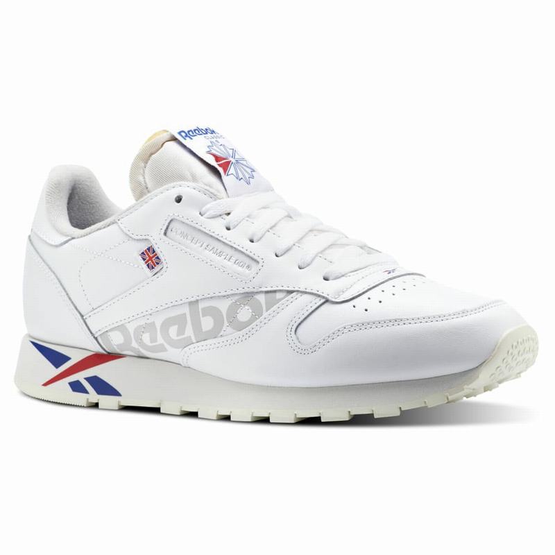 Tenisi Reebok Classic Leather Mu Barbati Albi Romania JB6643FJ